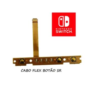 Imagem de Cabo Flat Botao Sr Joy-con Direito Nintendo Switch Flex LED