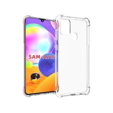 Imagem de Capa de Celular para A21S, Plástico Anti-Impacto