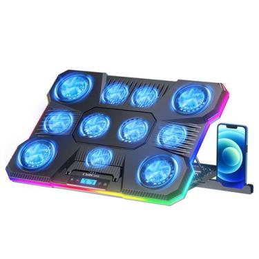 Imagem de Almofada de resfriamento para laptop ChillCore A21 Blue com 11 ventila