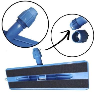 Imagem de Suporte Lt Prende Fibras Limpa Vidros Limpeza Profissional - Vendassho