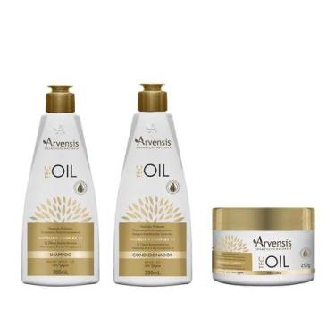 Imagem de Kit Arvensis Tec Oil Shampoo Condicionador Máscara