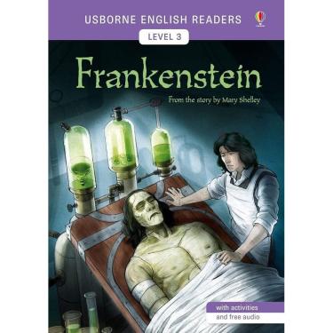 Imagem de Frankenstein - Usborne English Readers - Level 3 - Book With Activities And Free Audio