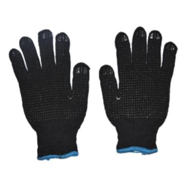 Imagem de Luva de Algodão Pigmentada Tátex Preta kalipso CA 34491