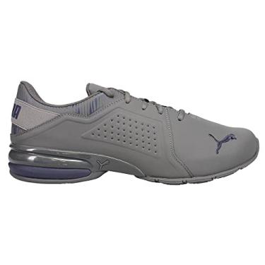 Imagem de PUMA Tênis masculino Viz Runner Cross-Trainer, Castlerock/Pavão, 12