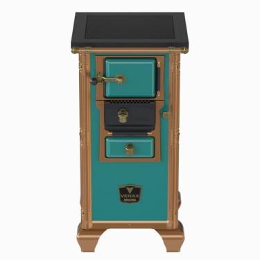 Imagem de Fogão a Lenha N 00 Imperador Premium Turquesa