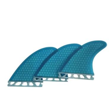 Imagem de Dynwave 3 Peças de Quilhas para Prancha de Surfe Esquerda, Centro E Direita para Iniciantes Ao Ar Livre