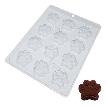 Imagem de 5Un Formas Patinha Acetato Simples Bwb Confeitaria Chocolate