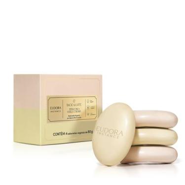 Imagem de Eudora Instance Sabonete Barra Vegetal Perfumado 80g