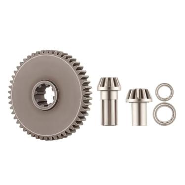 Imagem de NMNRC Steel Input Spur Gear & Bearing for HyperGO 1/16 H16BM H16PL H16GT H16DR 16207 16208 16209 16210 1/14 H14BM 14209 14210 14301 14303 Series Upgrades Part