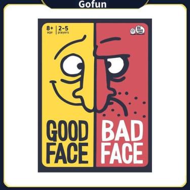 Imagem de Jogo de tabuleiro de cartas Good Face Bad Face no estilo Poker para fa