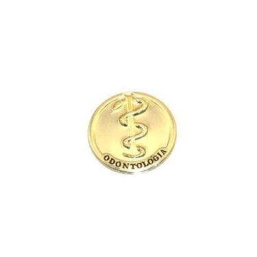 Imagem de Pin Botton Broche De Odontologia Dentista Folheado 18k - Milena Joias