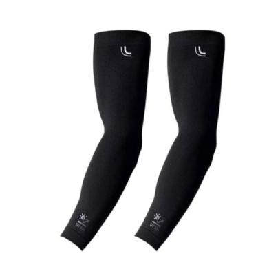 Imagem de Manguito Proteção Solar Uv50 Motoqueiro beach tenis Lupo, Preto, P