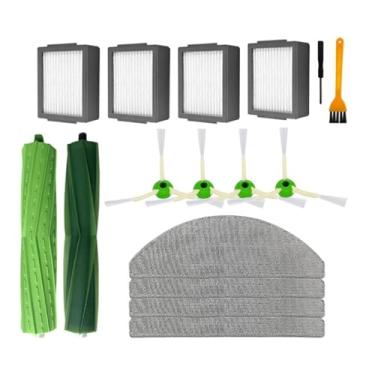 Imagem de Mop Cloth Hepa Filter Parts Compatible With Irobot Roomba J5 / J5 + / I5 / I5+ Vacuum Cleaner Accessories Main Side Brush Wheel Replacement(Set18)
