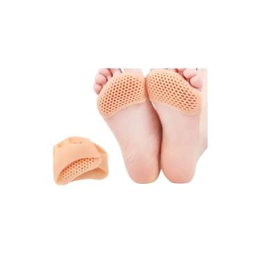 Imagem de Par Protetor Palmilha Ortopédico Silicone Pé