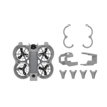 Imagem de YUULNMOP Kit de proteção total de hélice para acessórios DJI Neo 2, protetor de hélice, trem de pouso, protetor de suspensão e asa traseira, suporte anticolisão, capa protetora para voo seguro (cinza)