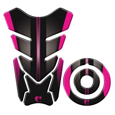 Imagem de Adesivo Protetor Tanque E Bocal Moto Yamaha Rosa