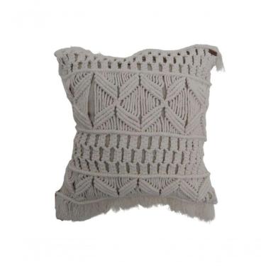 Imagem de Capa Almofada Macramê Tangará.