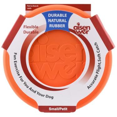 Imagem de Kwispel Disco voador para cães – Brinquedo de borracha durável para buscar – Brinquedos interativos e leves para brincadeiras ao ar livre – Disco mais seguro para atividades saudáveis – para cães