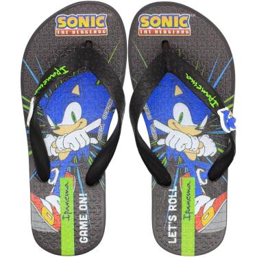 Imagem de Chinelo de Dedo Infantil Ipanema Ouriço Lets Juvenil Menino