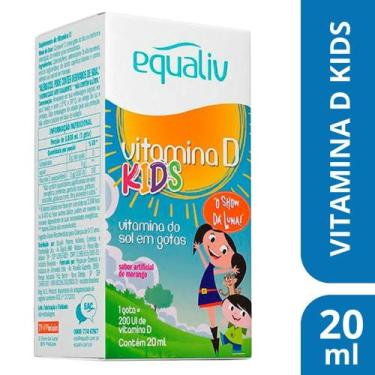 Imagem de Vitamina D Infantil Equaliv Sabor Morango 20ml - Althaia