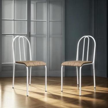 Imagem de Kit 2 Cadeiras de Jantar Varanda Cozinha Sala de Estar Epoxi 544.arc -