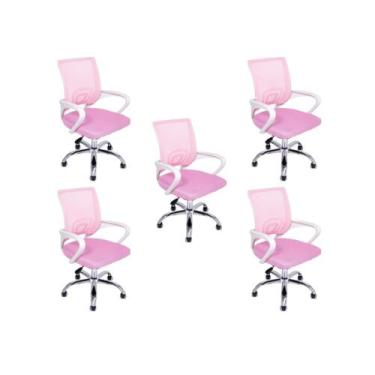 Imagem de Cadeira de Escritório Oficial Begonia Tela Mesh Ergonômica - Oficial W
