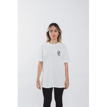 Imagem de Camiseta Overcome Big Script Off White - Overcome Clothing, P