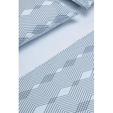 Imagem de Jogo de Cama Bellagio Casal 4 peças - Percal 100% Algodão  Têxtil Arte