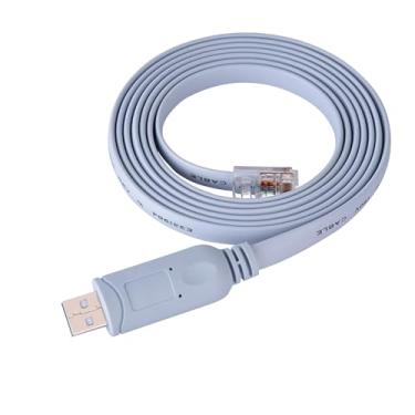 Imagem de SPYMINNPOO Cabo Adaptador USB para RJ45 de Alta Velocidade para Roteadores Leve 1,8 M Flat Blue para Mac, Linux