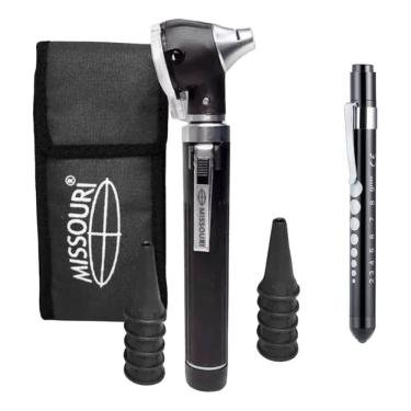 Imagem de Otoscópio Medico De Led - Lanterna Clinica - Estojo