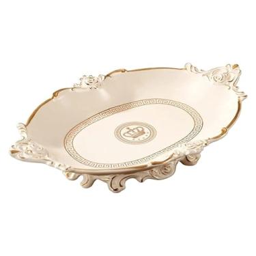 Imagem de fruteira cesta Cesta de frutas tigela de frutas estilo europeu cerâmica tigelas de frutas porcelana servindo pratos para jantar festa para frutas para cozinha bancada