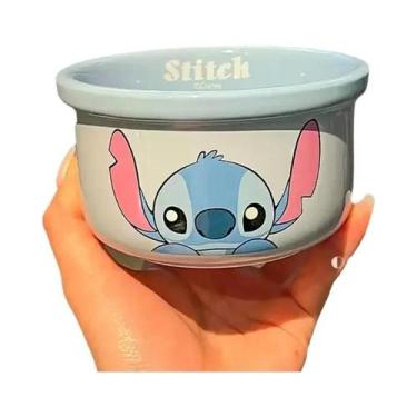 Imagem de Conjunto De Tigela E Colher De Arroz Infantil Com Desenho Animado Fofo