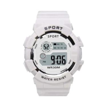 Imagem de Relógio Digital Esportivo Luminoso À Prova d'Água Para Crianças, Despe