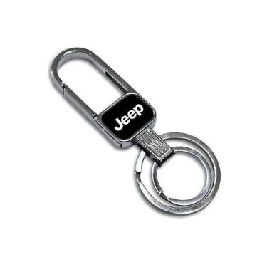 Imagem de Chaveiro Para Jeep Metálico Mosquetão E-J7 T40 T60 E-Js4 - V - Lualki 