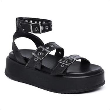 Imagem de Sandália Papete Feminina Plataforma Fashion Improvizzo-Feminino