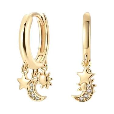 Imagem de Brincos Clássicos De Pérola Em Ouro 925 Para Mulheres, Joias Elegantes