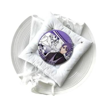 Imagem de Broche De Metal Macio Em Formato De Emblema Amine B-Blues Locks, Pin D