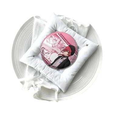 Imagem de Broche De Metal Macio Em Formato De Emblema Amine B-Blues Locks, Pin D