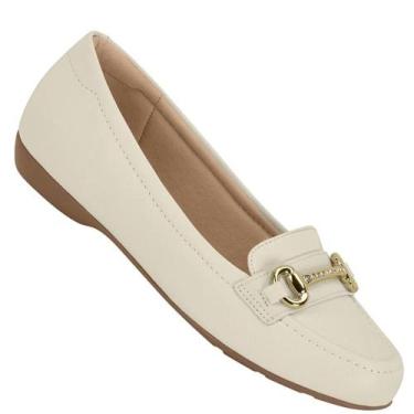Imagem de Sapato Mocassim Modare 7016.1009 Feminino, Off white, 37