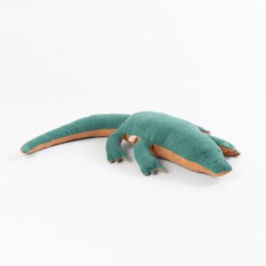 Imagem de Jacaré Luca - Verde e Caramelo - Companhia De Aventuras E Sonhos