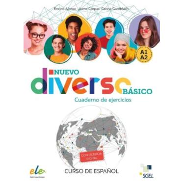 Imagem de Nuevo diverso basico - cuaderno de ejercicios + li - SGEL IMPORTADO, 3