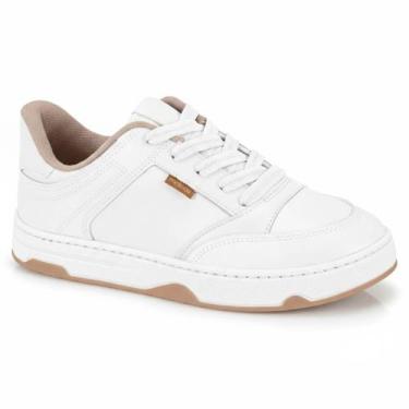 Imagem de Tênis Moleca Casual Chunky Feminino Confortável Original -, Branco, 37