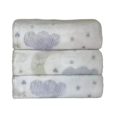 Imagem de Cobertor Infantil Laço Bêbe Luxo Lua 80x110 cm - ZILU22 - LAÇO BEBE, A