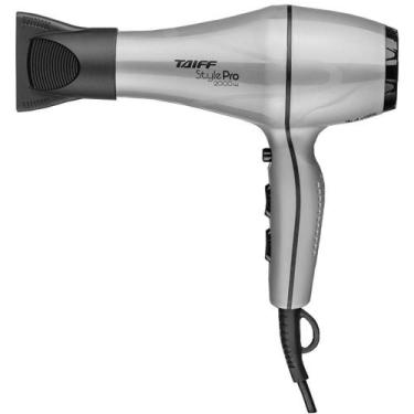 Imagem de Secador de Cabelo Profissional Taiff Style Pro 2000W Cabo 3m 127v Silv
