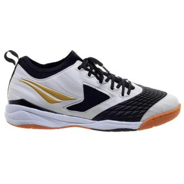 Imagem de Chuteira Indoor Masculino Futsal Penalty Max 1000 Branca, 41, Branco