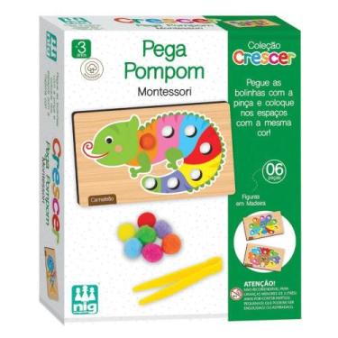 Imagem de Jogo Pega Pom Pom Crescer - Nig Brinquedos
