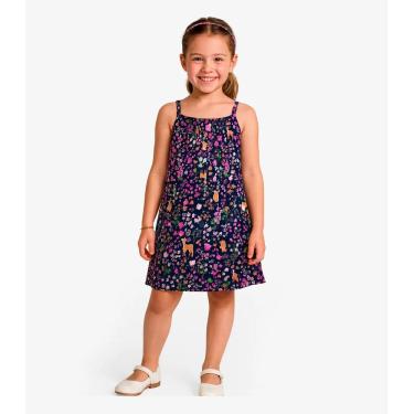 Imagem de Vestido Feminino Infantil Select Azul