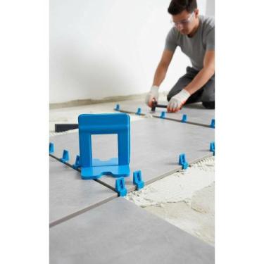 Imagem de 2x Espaçador Nivelador Piso 1mm 1000 Peças Precisão Profissi - Congrat
