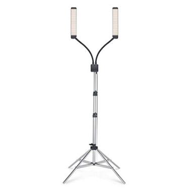 Imagem de Glamcor O Kit De Iluminação LED Portátil Ultra X Para Maquiadores, Esteticistas E Vídeo E Fotografia Inclui Tripé E Bolsa De Viagem