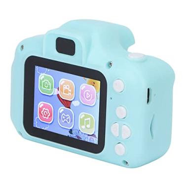 Imagem de Câmera infantil, tela LCD IPS de 2,0 polegadas, câmera de selfie infantil multifuncional HD 1080p, 5 efeitos de filtro diferentes, 15 molduras embutidas, câmeras de vídeo digitais para crianças de 3, 4, 5, 6, 7, 8 anos